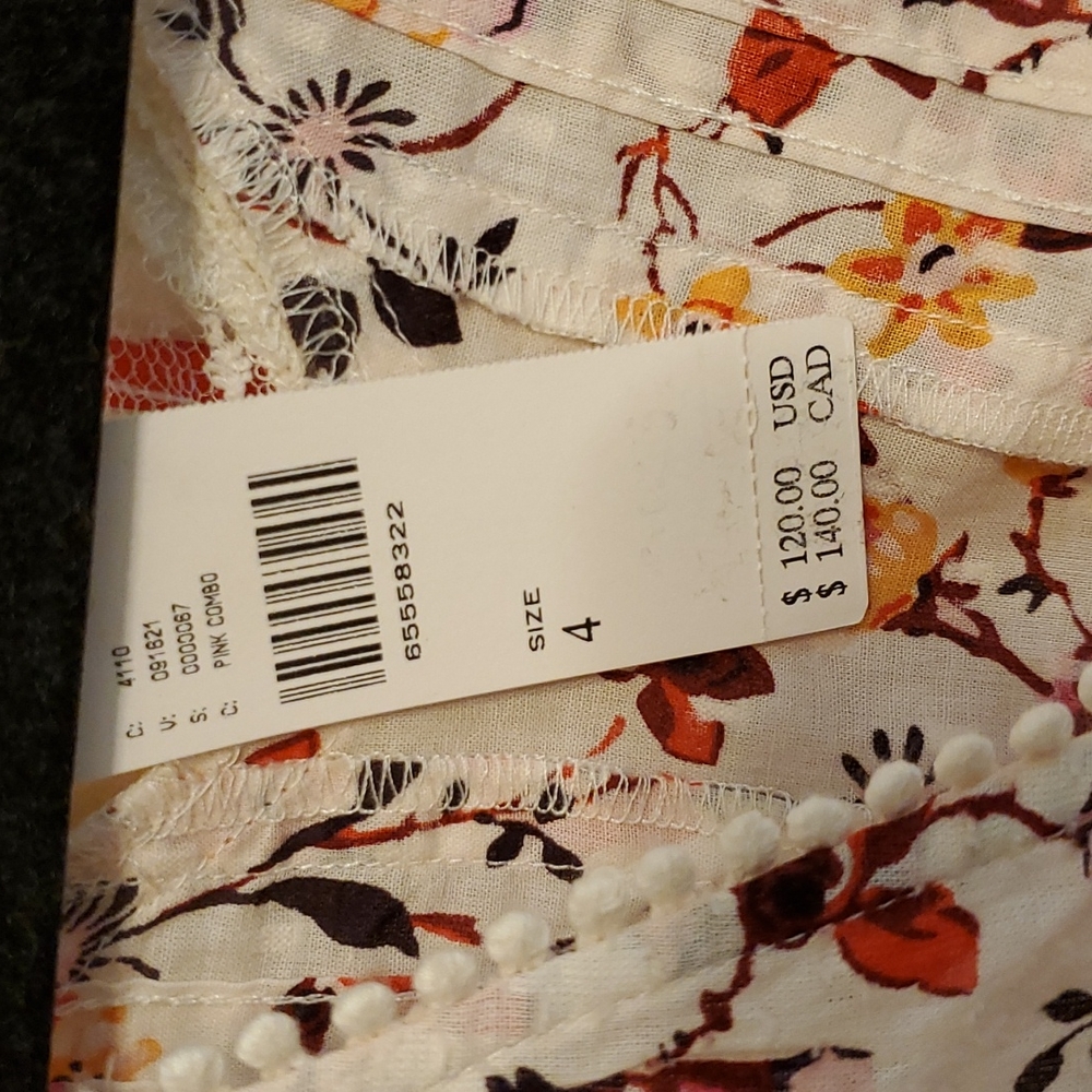 Anthropology floral blouse NWT - Picture 15 of 15